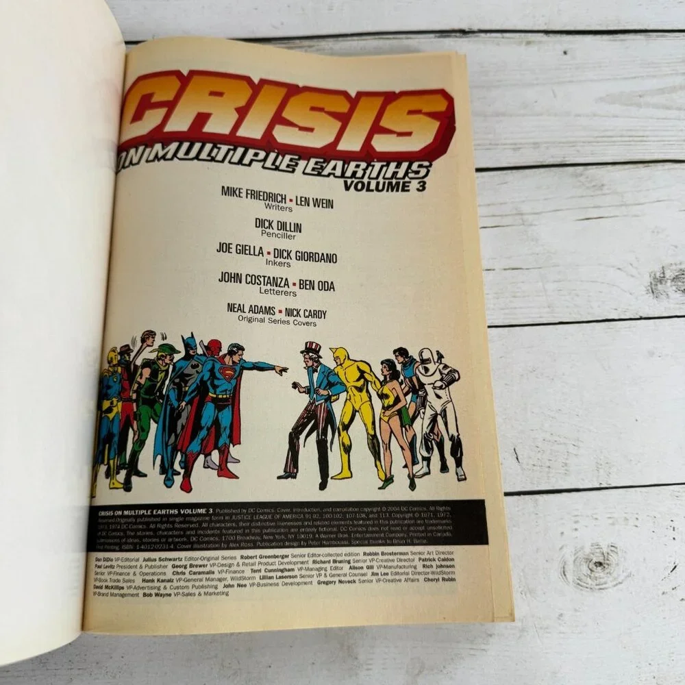 Crisis on Multiple Earths Vol 3 DC Comics Paperback‎ Graphic Novel